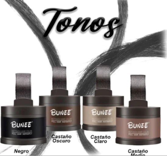 Bunee - Tintura de Cabello (Cubre Todas las Canas)