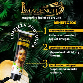 Mascarilla Colágeno De Oro