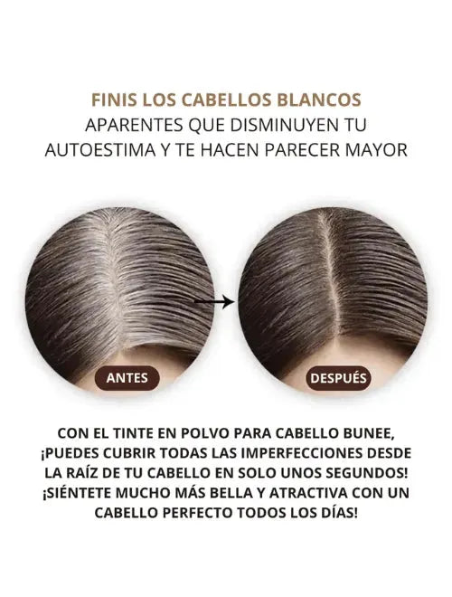 Bunee - Tintura de Cabello (Cubre Todas las Canas)