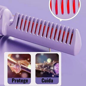 Peine Alisador Inalámbrico OnTheGlow® 2 En 1