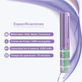 Peine Alisador Inalámbrico OnTheGlow® 2 En 1