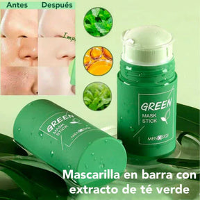 Crystal Skin ™ - Mascarilla en Barra ENRIQUECIDA con Té Verde