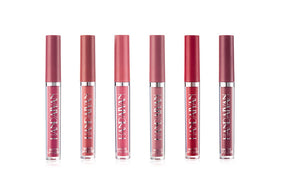 SET DE LABIALES VOLUMINIZADORES TONOS MATE - PAGA 4 Y RECIBE 6 UNIDADES!