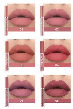 SET DE LABIALES VOLUMINIZADORES TONOS MATE - PAGA 4 Y RECIBE 6 UNIDADES!