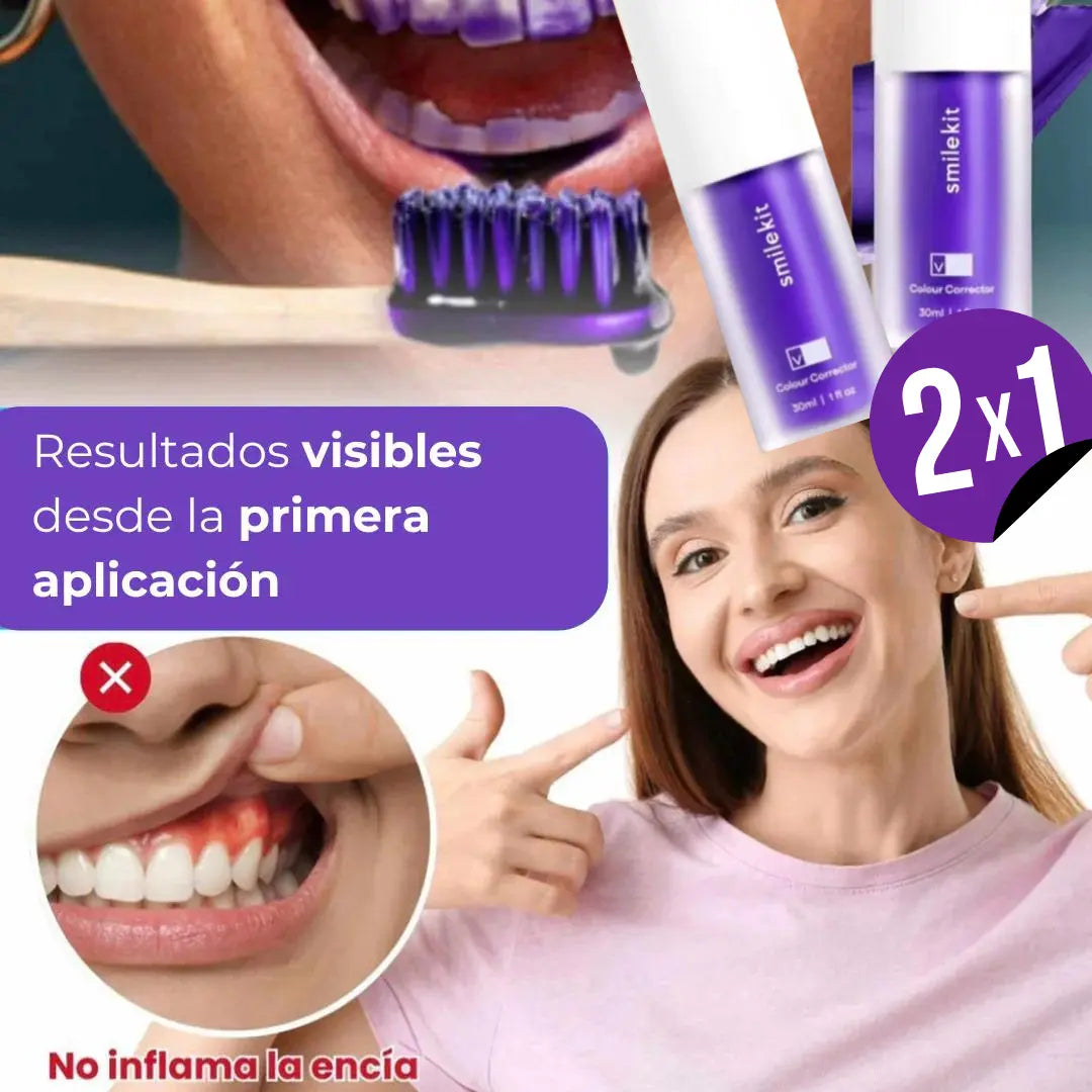 SmileKit: Blanquea tus dientes y elimina el mal aliento en 7 días